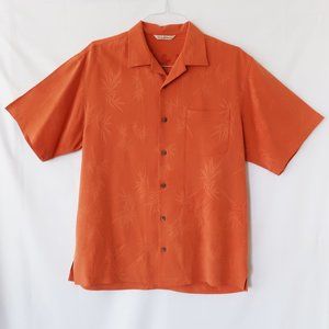 SOLD | Tommy Bahama Silk Short Sleeve Floral Shirt